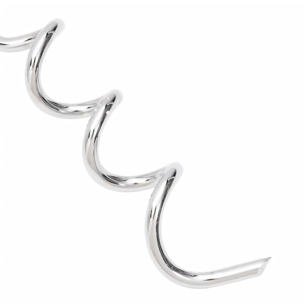 vidaXL Кабел за връзване на кучета със земен кол 5 м