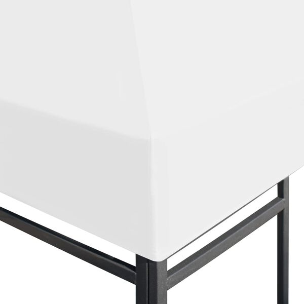 vidaXL Покрив за шатра, 270 г/м², 3x3 м, бял