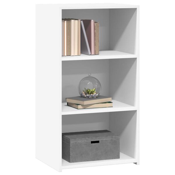 vidaXL Бюфет, бял, 50x41x93 см, инженерно дърво