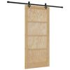 vidaXL Преплъзваща се врата ORKDAL 93 x 202 cm Инженерна дървесина