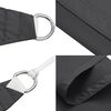 vidaXL Sunshade Sail Oxford Fabric Square 2x2 m Anthracite