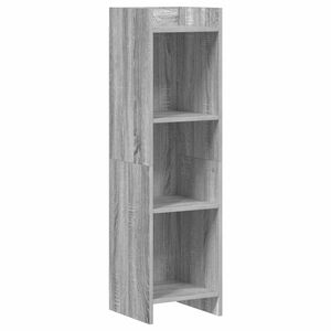 vidaXL Библиотека Сив Сонома 30 x 30 x 111 см Инженерна дървесина