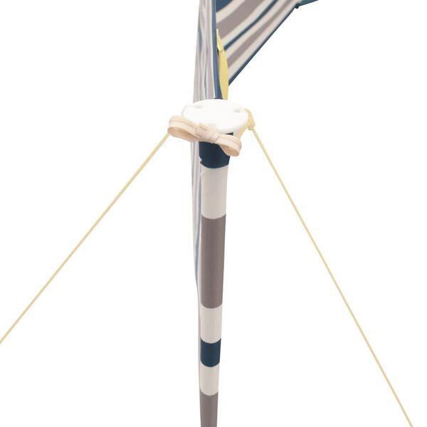 Easy Camp Плажна преграда срещу вятър "Shore" синьо и пясъчно