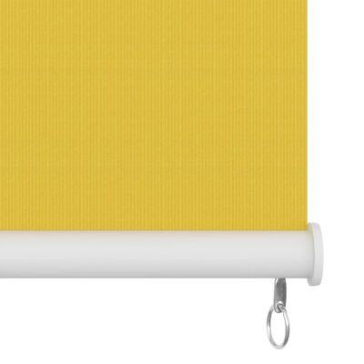 vidaXL Външна ролетна щора, 160x230 см, жълта