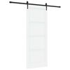 vidaXL Преплъзваща се врата ORKDAL 83 x 211 cm Инженерна дървесина