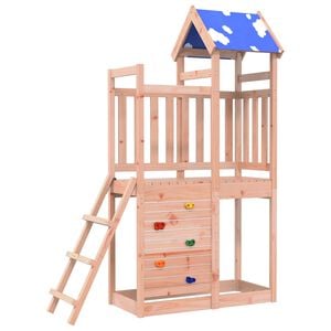 vidaXL Игрална кула Дугласко дърво Масивна дугласка дървесина