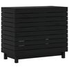 vidaXL Кош за пране, 88,5x44x76 см, борово дърво масив