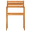 vidaXL Градински столове, 2 бр., 50x53x80 см, масивна акация