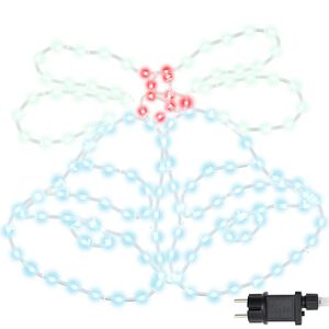 vidaXL Коледна камбана Многоцветен 57 x 47,5 см ПВЦ