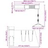 vidaXL Комбинирано детско съоръжение за игра, импрегниран бор