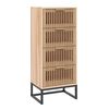 vidaXL Висок шкаф, 40x30x95 см, инженерно дърво