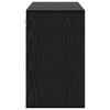 vidaXL Шкаф за обувки Черния дъб 103 x 30 x 51 см Инженерно дърво