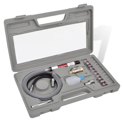 vidaXL Пневматичен комплект инструменти за шлайфане