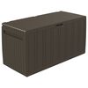 vidaXL Кутия за възглавници кафява 117x45,5x57,5 см 270 л