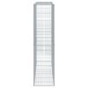 vidaXL Габионна кошница с покритие, 200x50x200 см, поцинковано желязо