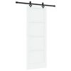 vidaXL Преплъзваща се врата ORKDAL 78 x 211 cm Инженерна дървесина