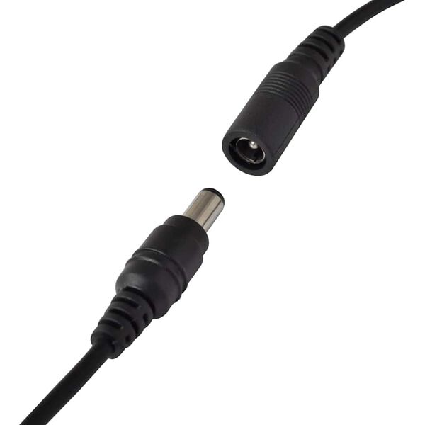 vidaXL LED аквариумна лампа 28 см бяла