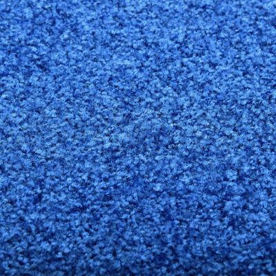 vidaXL Перима изтривалка, синя, 90x120 см