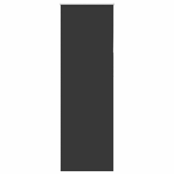 vidaXL Ролетна щора Blackout Black 85x230 cm Ширина на плата 80,7 cm