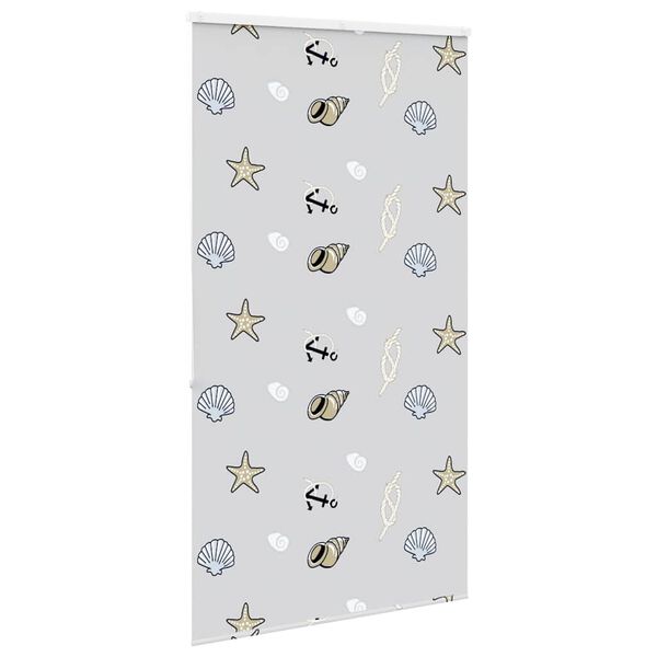 vidaXL Ролетна щора за душ с касета 140x240 см Ширина на плата 136 см