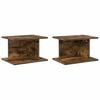 vidaXL Нощно шкафче 2 бр. Димян дъб 40 x 30 x 25 см