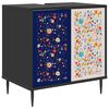vidaXL Шкаф за баня MAINZ Черен дъб 60 x 40 x 61 см