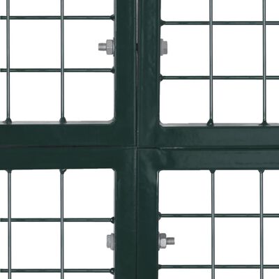 Стоманена оградна порта 289 x 200 см / 306 x 250 см