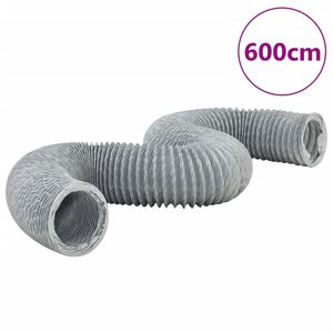 vidaXL Шлаух за въздуховод, PVC, 6 м, &Oslash;10 см