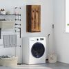 vidaXL Стенен шкаф Старо дърво 34,5 x 34 x 90 см Инженерно дърво