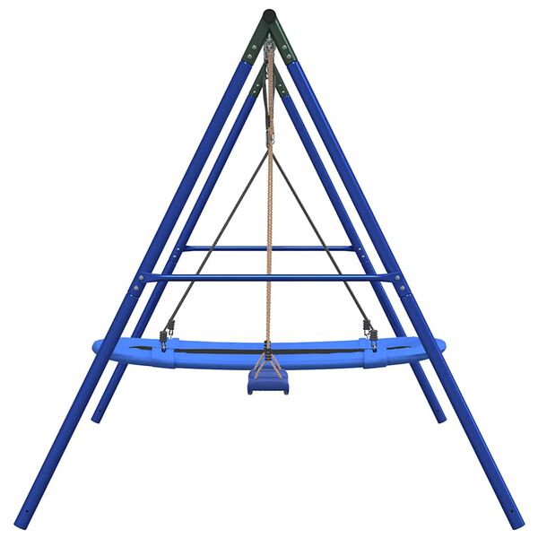 vidaXL Външен комплект с люлка седалка и люлка гнездо