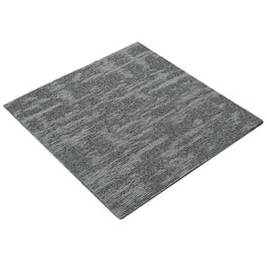 vidaXL Килимна плочка Скалисто сиво 50 x 50 cm 36 pcs ПП и Битум
