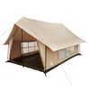 vidaXL Кабинна палатка Кремаво 340 x 246 x 210 см Памук и полиестер