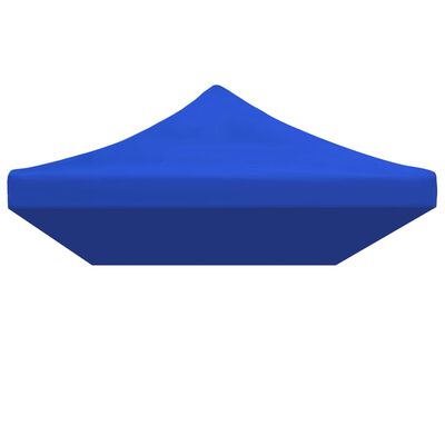 vidaXL Покривало за парти шатра, 3х6 м, синьо