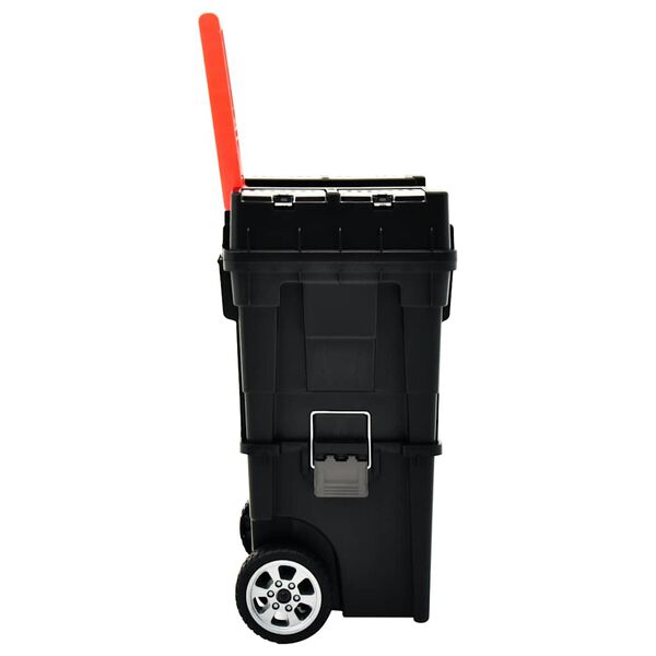 vidaXL Количка за организиране на инструменти с дръжка 45x36x90 см