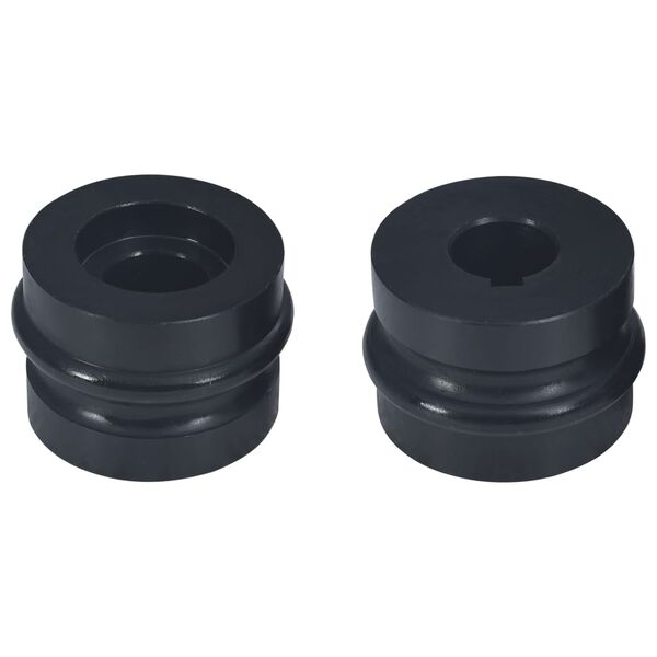 vidaXL Фланцови гайки за зег машина за валцоване 12 бр стомана