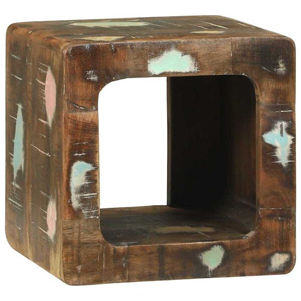 vidaXL Модул за телевизор 2 pcs Многоцветен регенерирано дърво масив