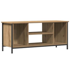 vidaXL ТВ шкаф 102 x 35 x 45 см Дъб Инженерна дървесина