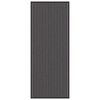 vidaXL Мат за врата Черно 60 x 150 cm Полипропилен