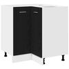 vidaXL Висящ шкаф Черния дъб 75,5 x 75,5 x 80,5 см Инженерна дървесина