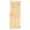 vidaXL Преплъзваща се врата NARVIK 90 x 210 см (213,5 см)