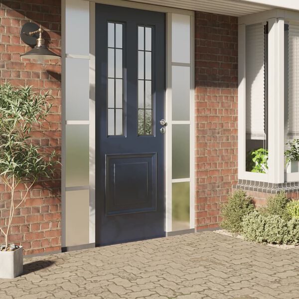 vidaXL Соларно фолио статично отразяващ ефект сребристо 90x500 см PVC