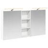 vidaXL Комплект шкафове за баня 3 бр. 130 x 14,5 x 70 см