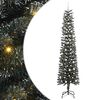 vidaXL С изкуствено коледно дърво с 300 LED светодиода Зелен 240 cm