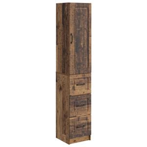 vidaXL Комплект шкафове 2 бр. 33 x 34,5 x 87 см Инженерна дървесина