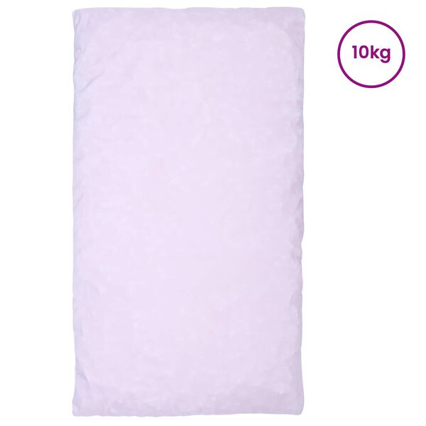 vidaXL Счупена пяна за запълване Розово 10 kg Полуретан