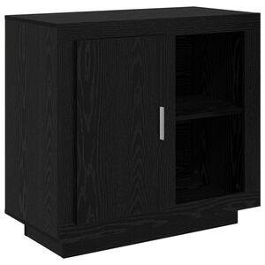 vidaXL Служебен шкаф Черния дъб 80 x 40 x 75 см Инженерна дървесина