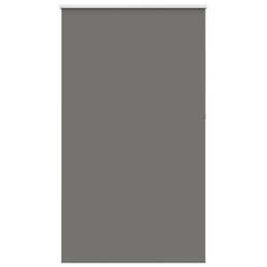 vidaXL Ролкова щора Blackout Сив 135x230 cm Ширина на плата 131,6cm