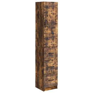 vidaXL Комплект шкафове 2 бр. 33 x 34,5 x 87 см Инженерна дървесина