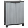 vidaXL Пластмасов шкаф, 68x39x92 см