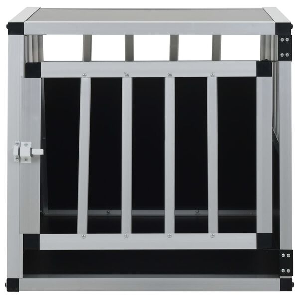 vidaXL Кучешка клетка с една врата, 54x69x50 см